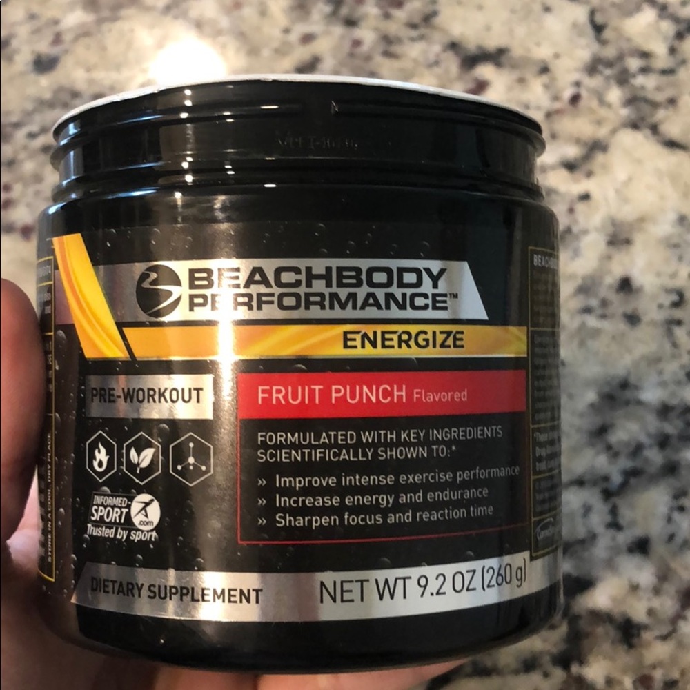 Beachbody Energize fruit punch